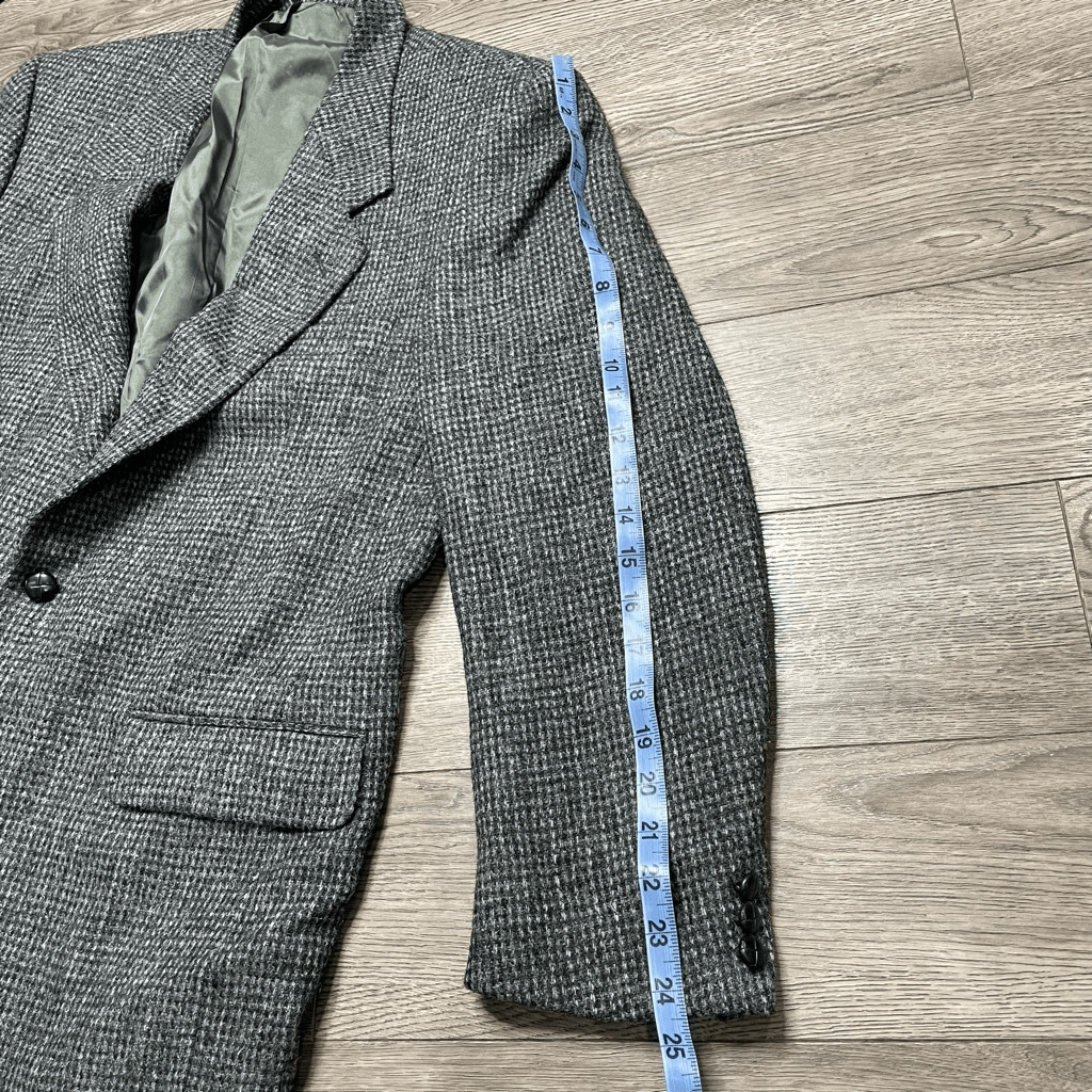 Vintage Harris Tweed Blazer Sport Coat Size 42 Sh… - image 12