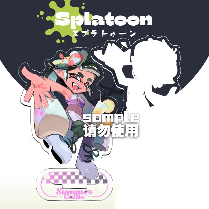 Splatoon ️Summer Day~ Callie Marie Acrylic Standee Stand Figure 12CM | eBay