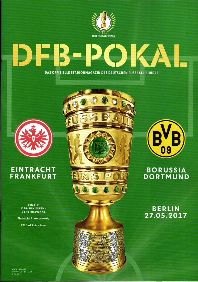 DFB-Pokalfinale 27.05.2017 Eintracht Braunschweig - FC Carl Zeiss Jena, Jugend