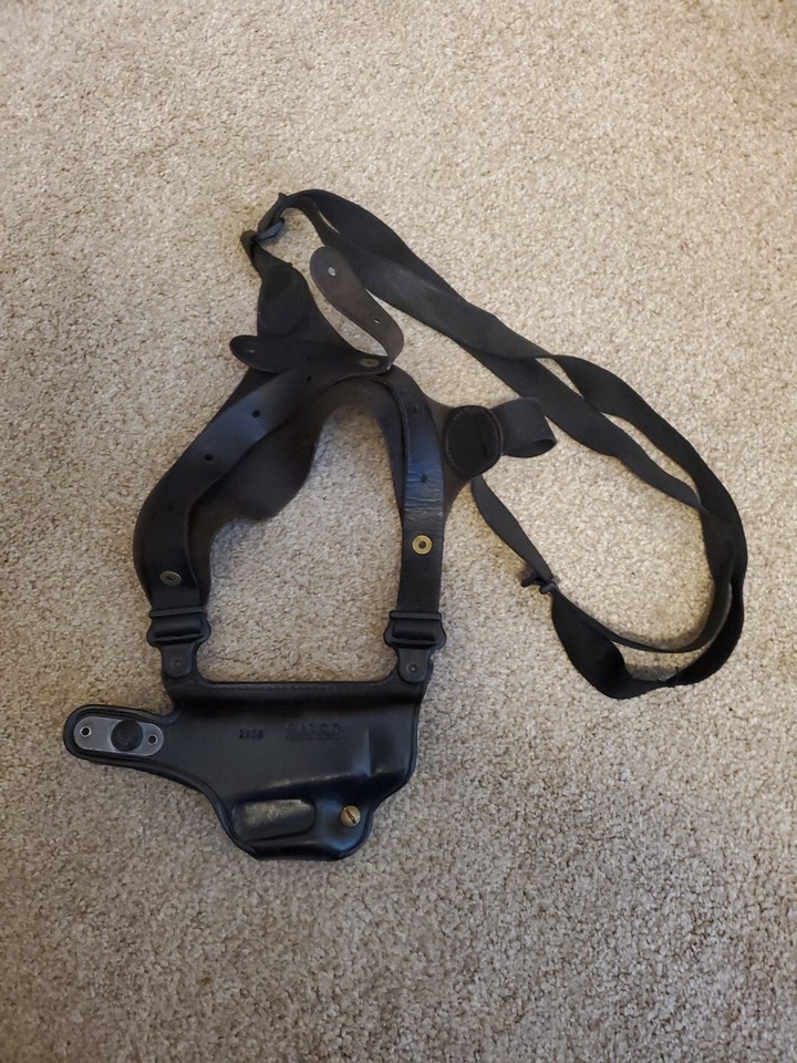 Galco Single Sided Shoulder Rig Glock,psa,shadow,stoeger Left Hand ...