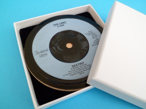 Pop / Hard Rock DRINKS COASTERS - Upcycled SINGLES Original Vinyl Record List 1 - Picture 453 of 993