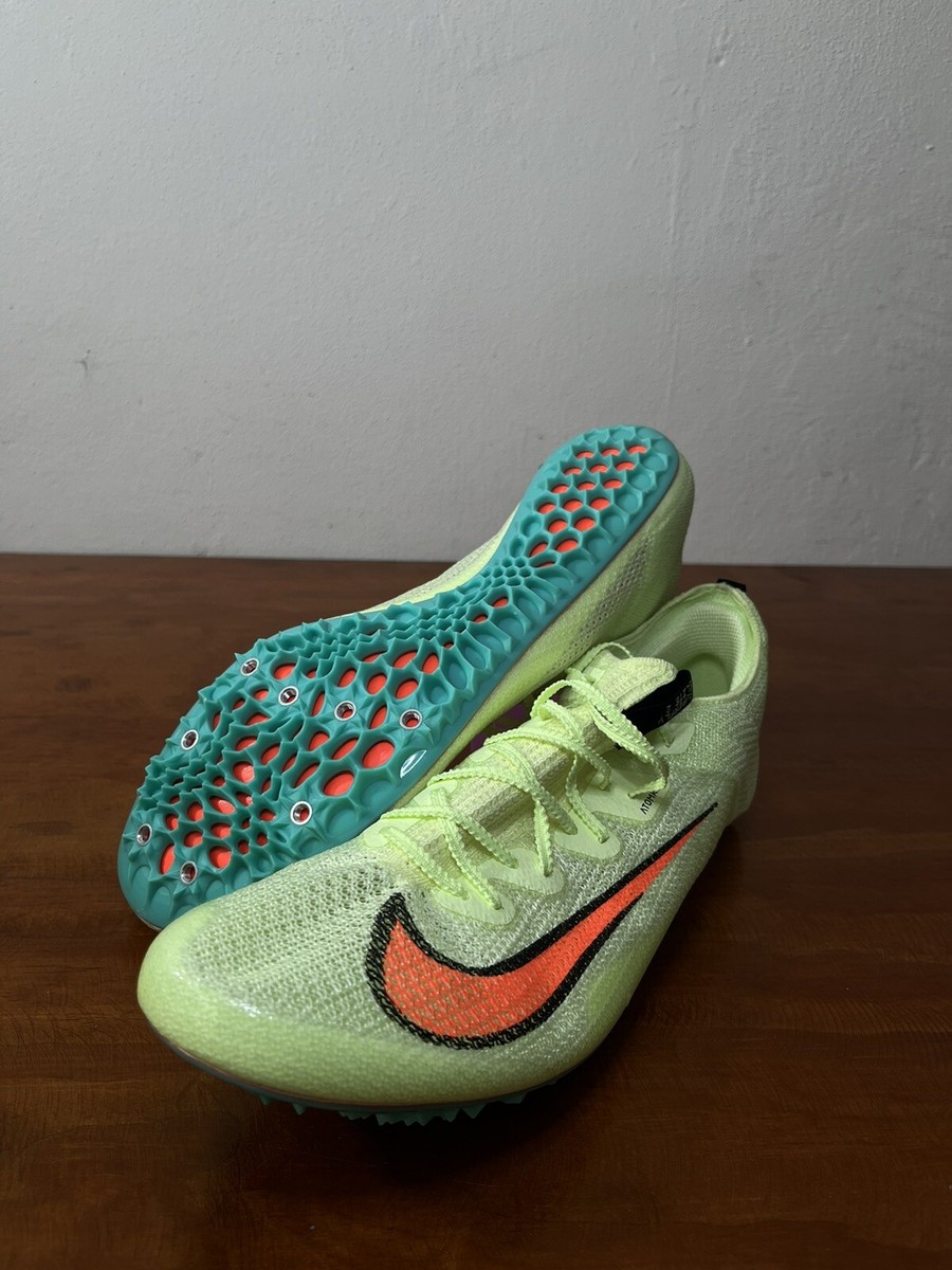 NIKE ZOOM SUPERFLY ELITE Sprinting Spikes CD4382-700 Barley Volt