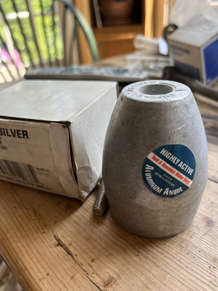 Mercruiser Anode Zinc Aluminum Free Shipping! 809666T - Image 2 of 2