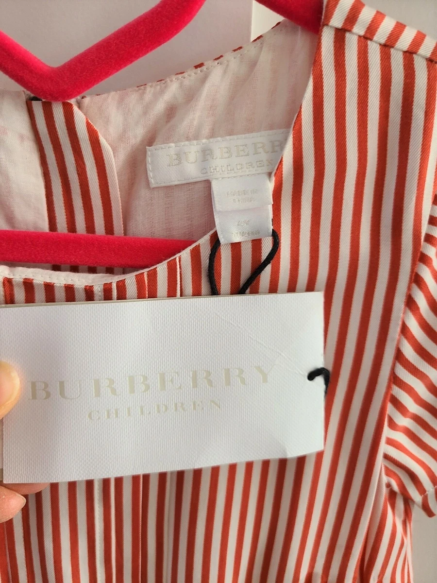 Burberry dress cheap age 4