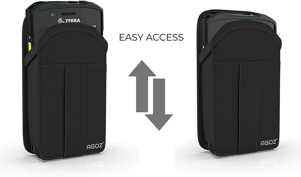 AGOZ Resistente Clip de Cinturón Lazo Bolsa Estuche Funda para Cebra Escáner de Código de Barras Táctil Foto 4 de 4