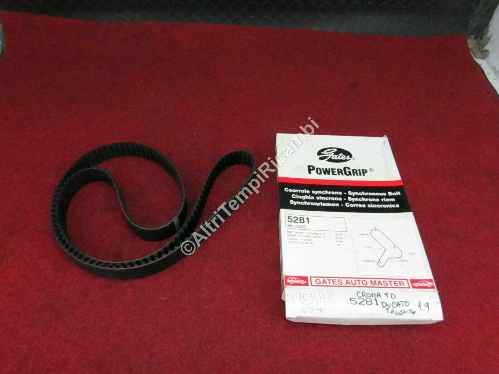 Fiat Croma 1.9 Turbo D Ducato Talento Synchronous Belt 5281