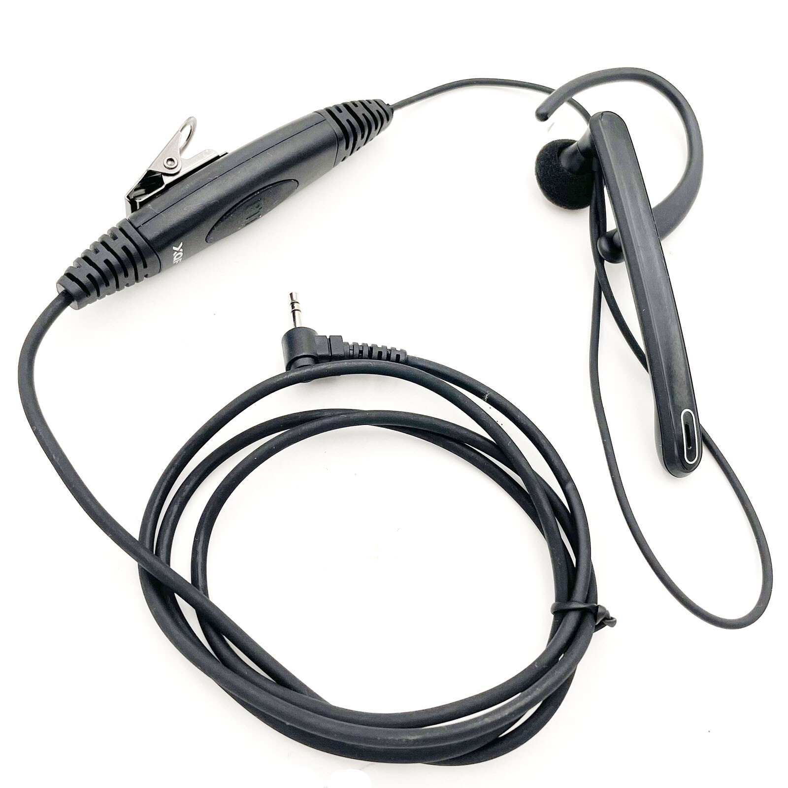 Clip Ear Headset/Earpiece Boom Mic For Cobra Radio CXT175 CXT225 CXT