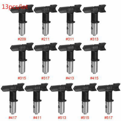 3600 PSI Airless Paint Spray Gun With 5 Tips (211,313,415,517,623) & Nozzle Guard