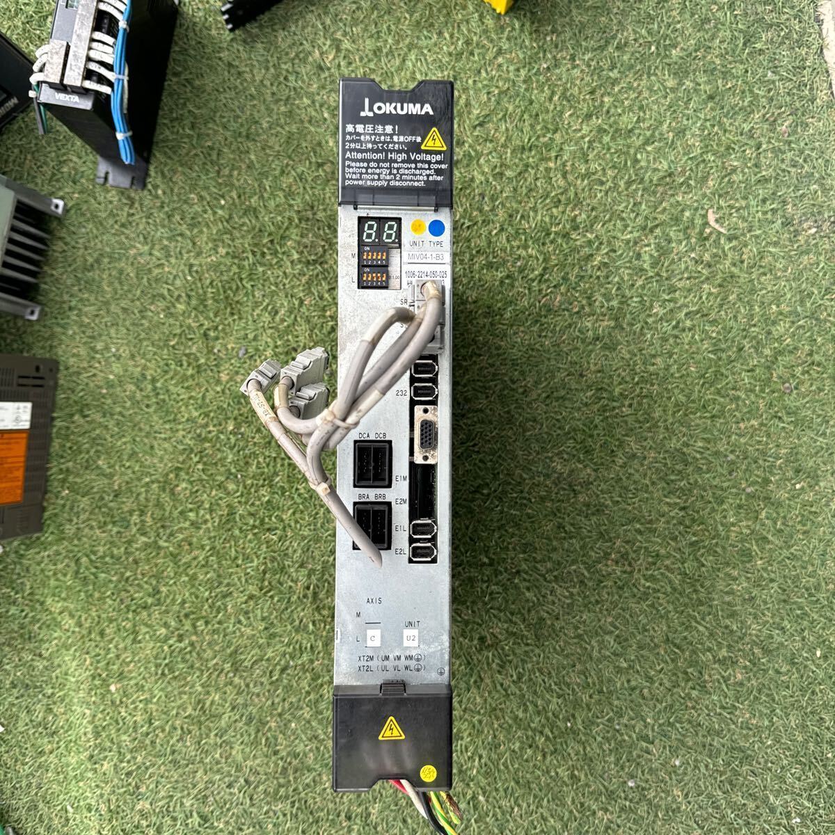 OKUMA MIV04-1-B3 SERVO DRIVE UNIT MIV041B3 OPERATION OKUMA MIV04-1-B3 SERVO DRIVE UNIT MIV041B3 OPERATION