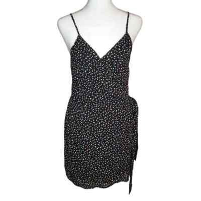 reformation black and white mini dress Reformation // Polka Dot Mini Dress – VSP Consignment