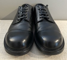 Dolce & Gabbana Black Leather Derby Shoes. US11. UK10