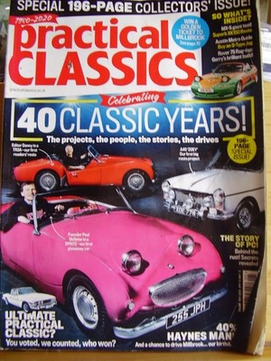 CAR AUTO MAG PRACTICAL CLASSICS MAY 2020 SPECIAL ISSUE MX5 TEST S TYPE JAGUAR