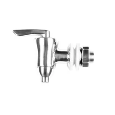 Genuine Stainless Steel Spigot with Ceramic Valve in Stainless Steel with Sil...