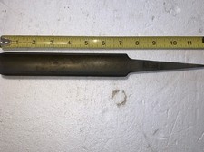 Vintage 1 1/4" W Butcher Gouge Chisel Cast Steel Sheffield England See Photos