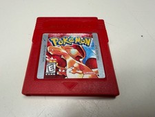 AUTHENTIC POKEMON RED VERSION FOR NINTENDO GAMEBOY WORKING SAVES