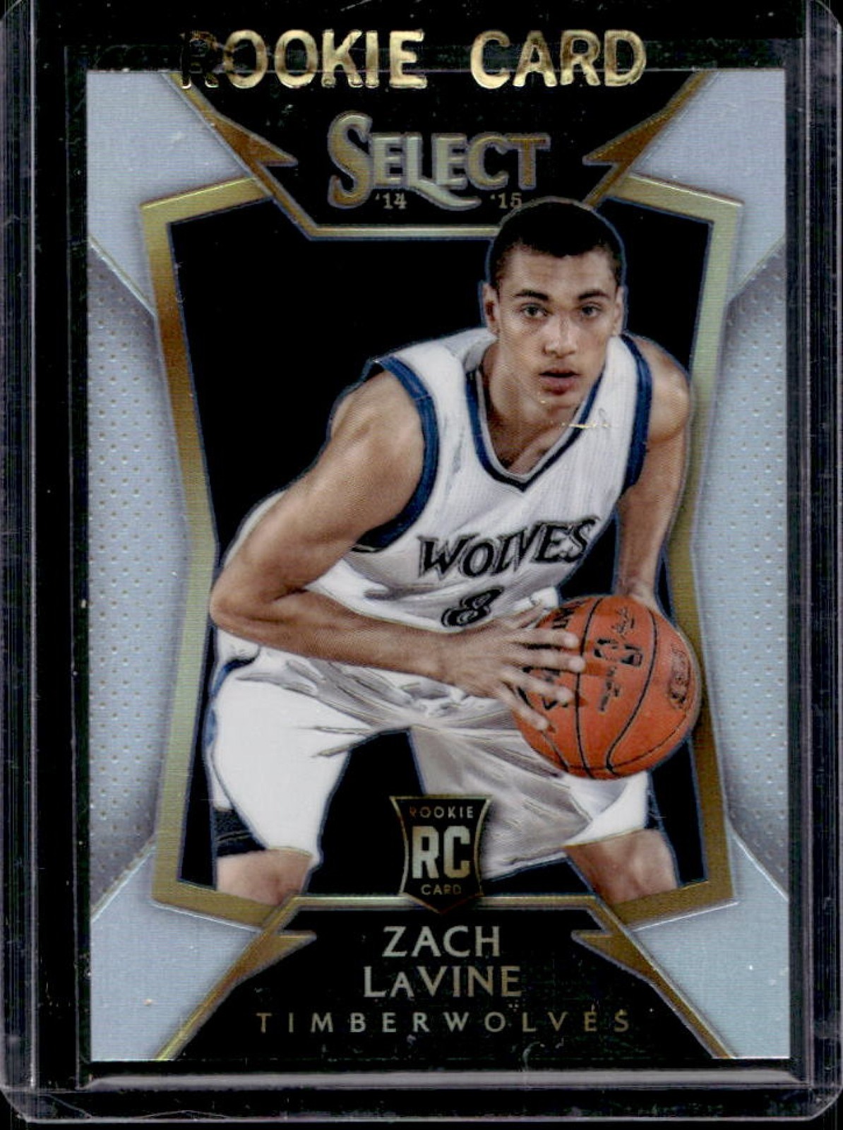 2014-15 Panini Select Zach LaVine RC Prizm Silver Rookie #84 Timberwolves