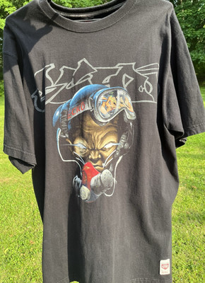 Ecko Unlimited Men's Short Sleeve Shirt Graffiti Artist Streetwear Size L