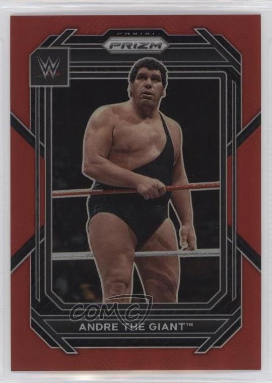 2023 Panini Prizm WWE Red Prizm 167/299 Andre the Giant #159 0kr0