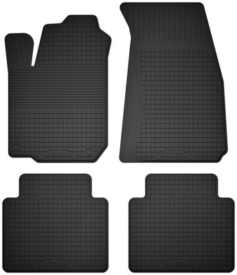 Gummifußmatten für: Nissan Pulsar C13 (bj. 2014-) Schwarz Automatten 4-tlg set