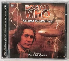 Doctor Who Eighth Doctor Big Finish CD Storm Warning Paul McGann 8th Dr