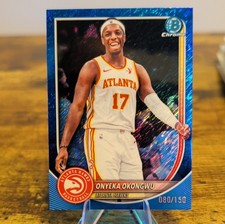 2025 BOWMAN BCV-167 ONYEKA OKONGWU CHROME-BLUE SHIMMER 80/150