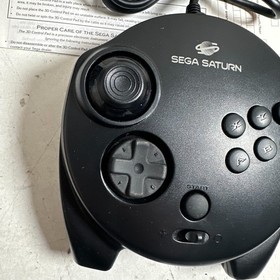 Nights Into Dreams with New 3D Control Pad Controller Sega Saturn, 1996