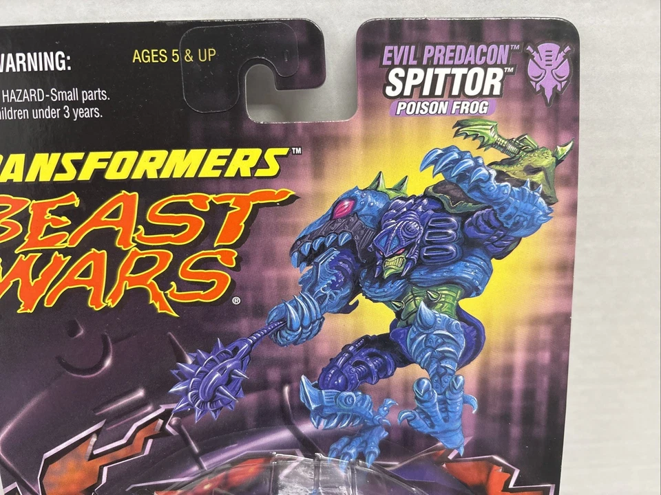 Hasbro Transformers Beast Wars Transmetal 2 Spittor Poison Frog Predacon 1999 Foto 3 de 4