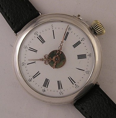 120 Years Old Vintage GOLIATH SYSTEME ROSKOPF 1900's Wrist Watch MINT Serviced
