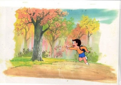 Doraemon Animation Cel Original Production Painting Anime E-3210