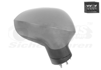 Van Wezel 4919808 Outside Mirror for Seat