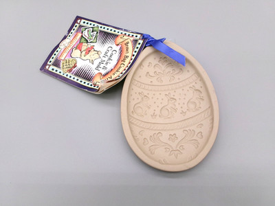 Vintage Brown Bag Cookie Art Easter Bunny Egg Cookie Mold Hill Design 1996 New