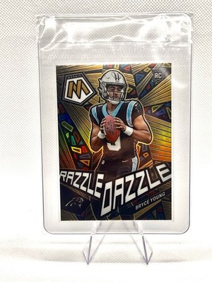 2023 Panini Mosaic Bryce Young Razzle Dazzle Rookie #RD-15 Panthers (RC)  