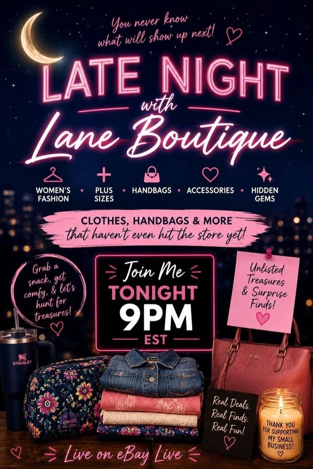 Late Night with Lane Boutique