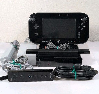 Nintendo Wii U 32GB Complete Console Bundle WUP-101(02) W Gamepad WUP-010 (USA)