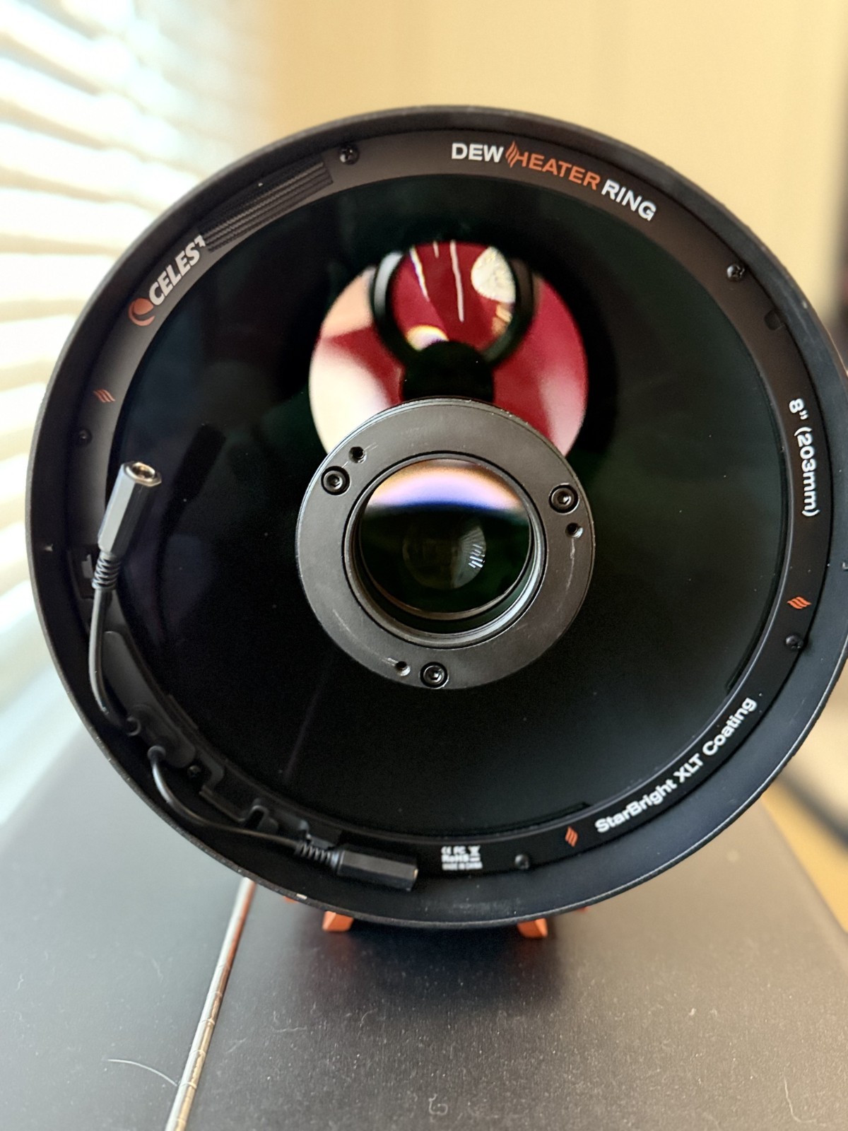 Celestron RASA 8" Astrograph + Dew Heater Ring + Camera Adapter + Hard Case