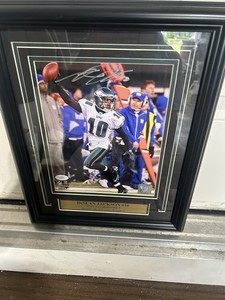 Dasean Jackson #10 Miracle In The Meadowlands II Signed Framed 16”x13”