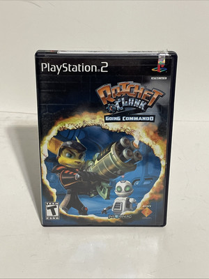 Ratchet & Clank Going Commando Playstation 2 PS2 Complete w/ Manual CIB - Tested