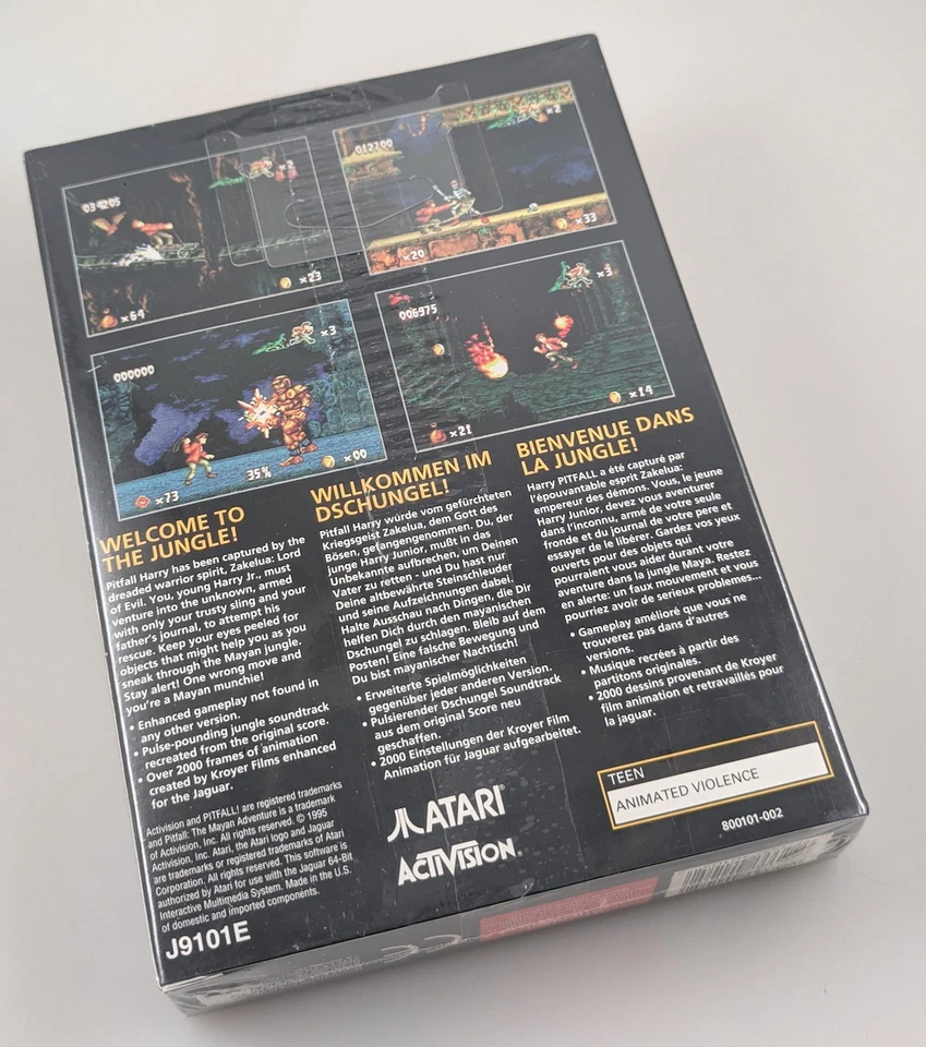 Atari Jaguar - Pitfall - Brand New Factory Sealed - Image 2 of 4