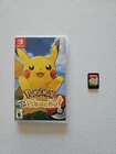Pokemon Let's Go Pikachu - Nintendo Switch Game | No Manual | Tested Working