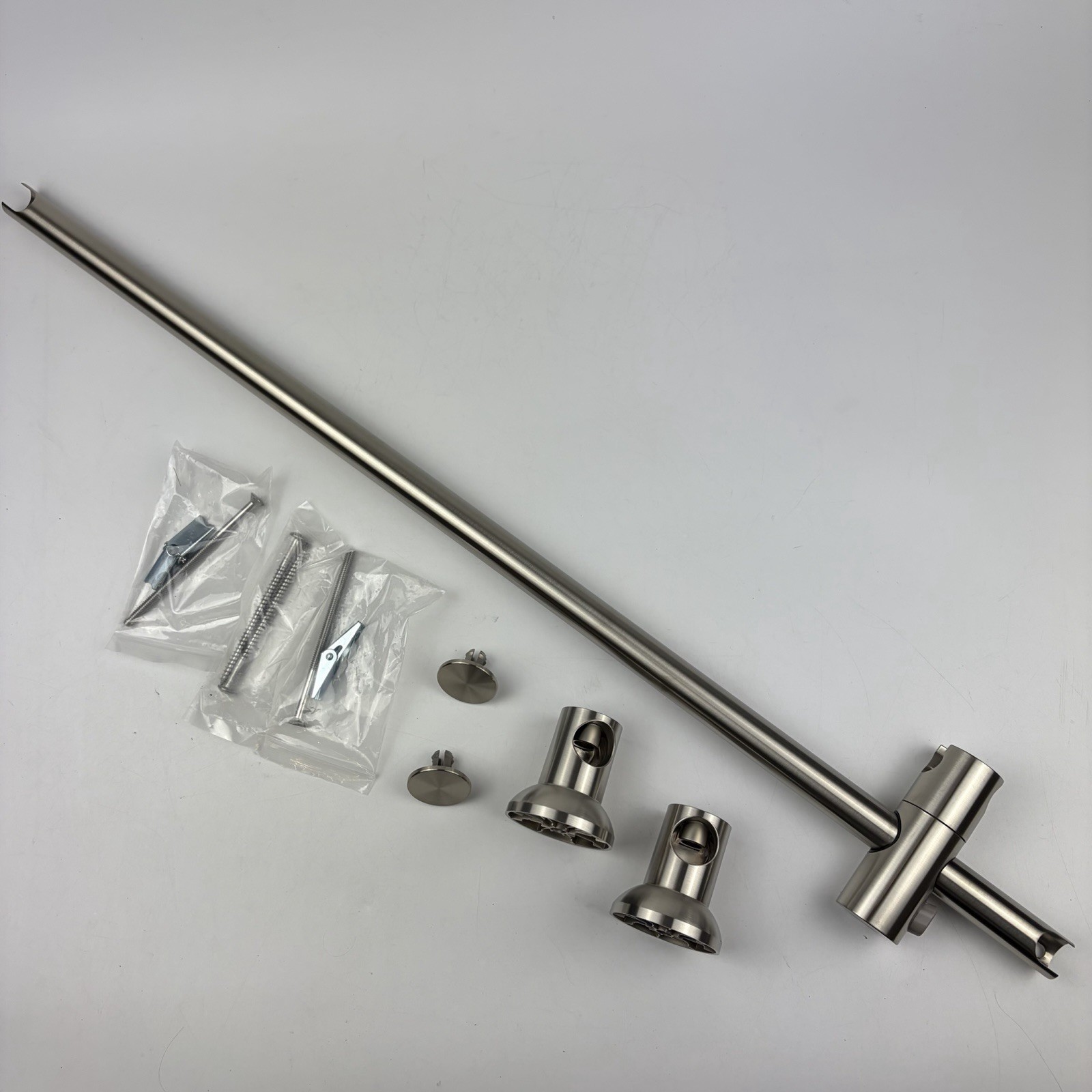 (READ) Moen A735BN 30" Shower Slide Bar Handshower Brushed N
