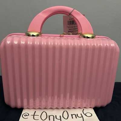 Hard Shell Cosmetic Travel Case Pink Walmart Viral TikTok FAST