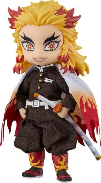 Figura de acción Demon Slayer: Kimetsu no Yaiba Nendoroid Doll Kyojuro Rengoku 14 cm