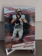 2025 Panini Revolution Red Cosmo Derek Carr #27 Saints