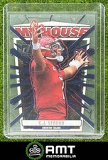 C.J. Stroud 2023 Panini Clearly Donruss My House Houston Texans #12