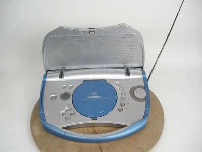 Emerson Book Box PD6950 Portable CD Player AM/FM Radio Tuner