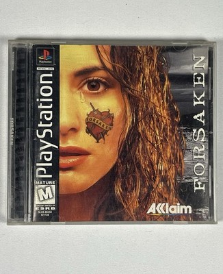 Forsaken PS1 PlayStation 1 Complete CIB Acclaim Shooter Game Tested