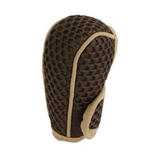 Universal Gear Shift Knob Cover Stick Shifting Handle Dark Brown Beige