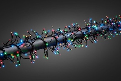 KONSTSMIDE Micro LED Büschel Cluster Lichter Kette 960flg. bunt
