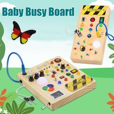 Busy Board,Montessori Holzspielzeug Activity ...