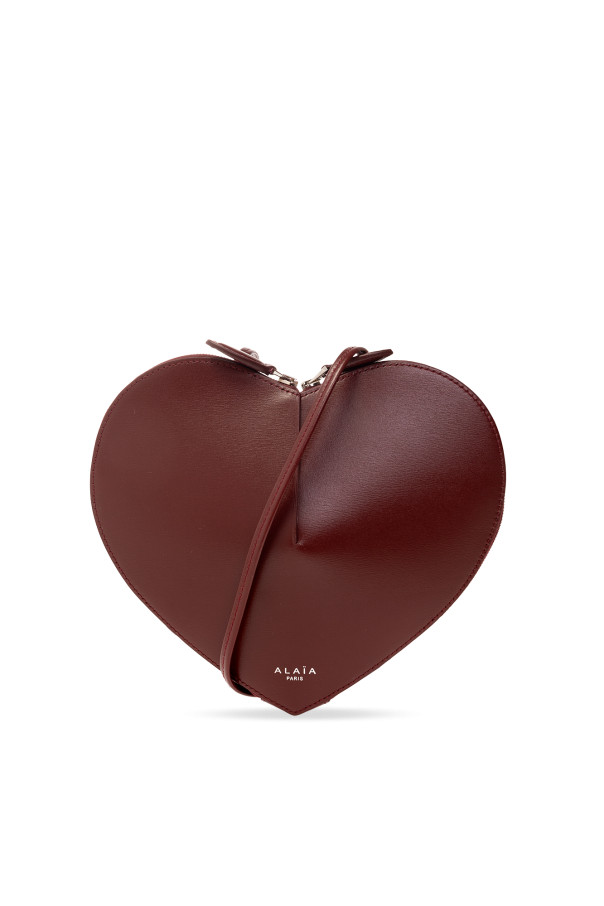 Alaïa - Women - ‘Le Coeur’ shoulder bag - Burgundy